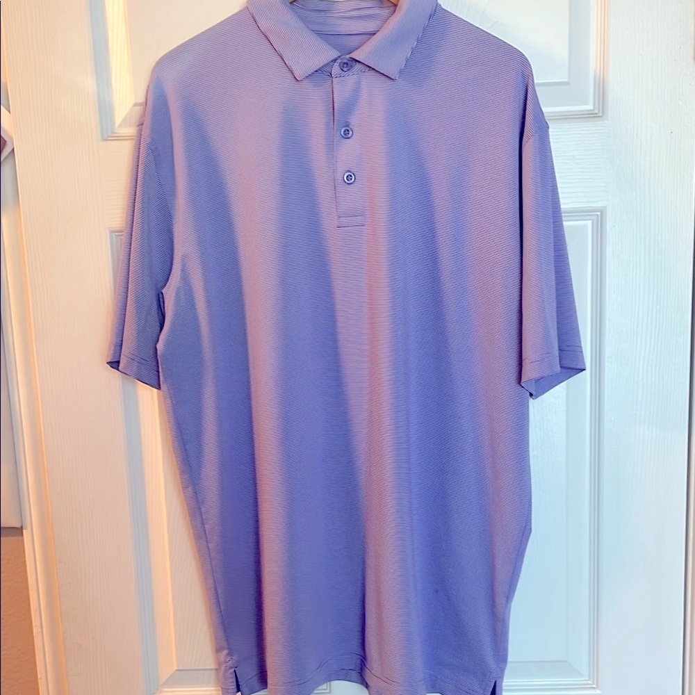Callaway Purple Polo Shirt Casual Comfort